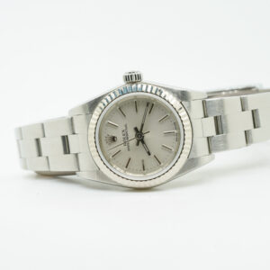 Rolex Oyster Perpetual 26 Lady 76094 26mm Silver Dial 14/02/2004 8284U